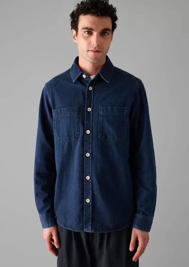 Toast Patch Pocket Denim Shirt