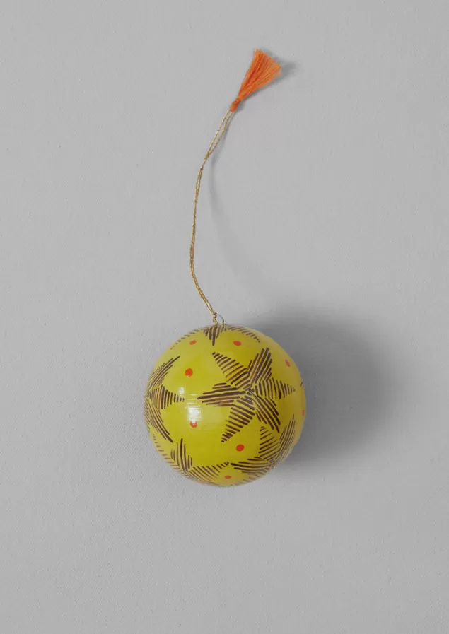 Toast Pointed Star Hand Painted Bauble