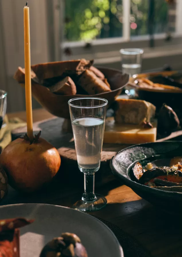 Toast Recycled Bolivian Champagne Glasses Set