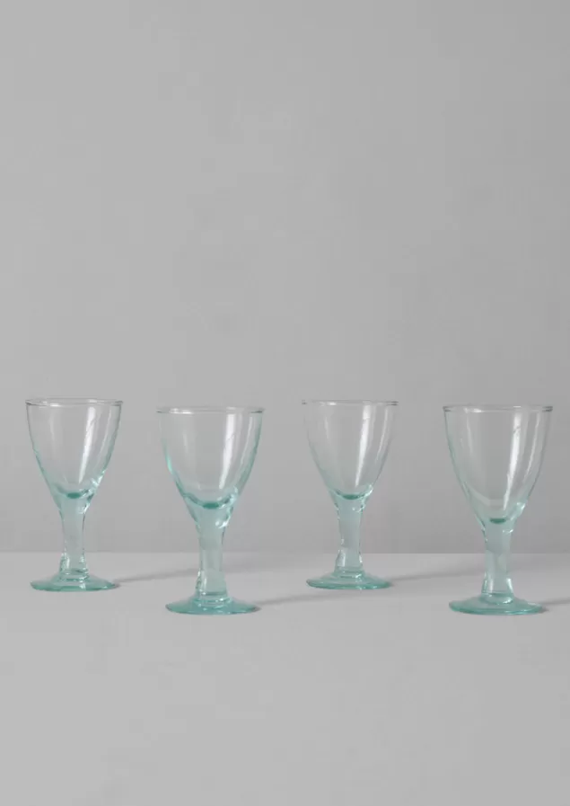 Toast Recycled Bolivian Wine Glasses Set