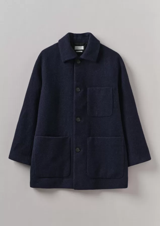 Toast Relaxed Wool Coat