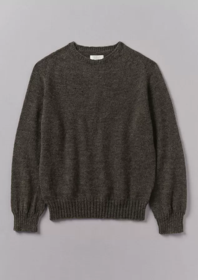 Toast Seamless Shetland Wool Sweater