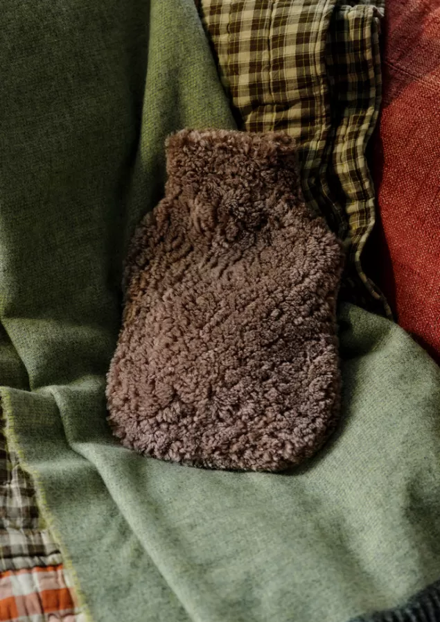 Toast Sheepskin Hot Water Bottle Cover