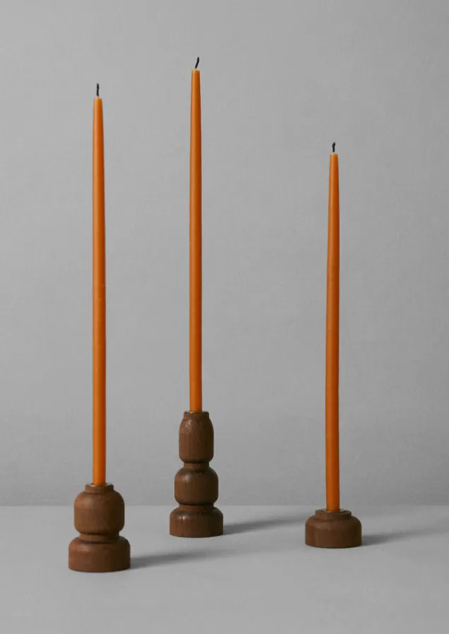 Toast Skar Organics Slim Beeswax Dinner Candle Set