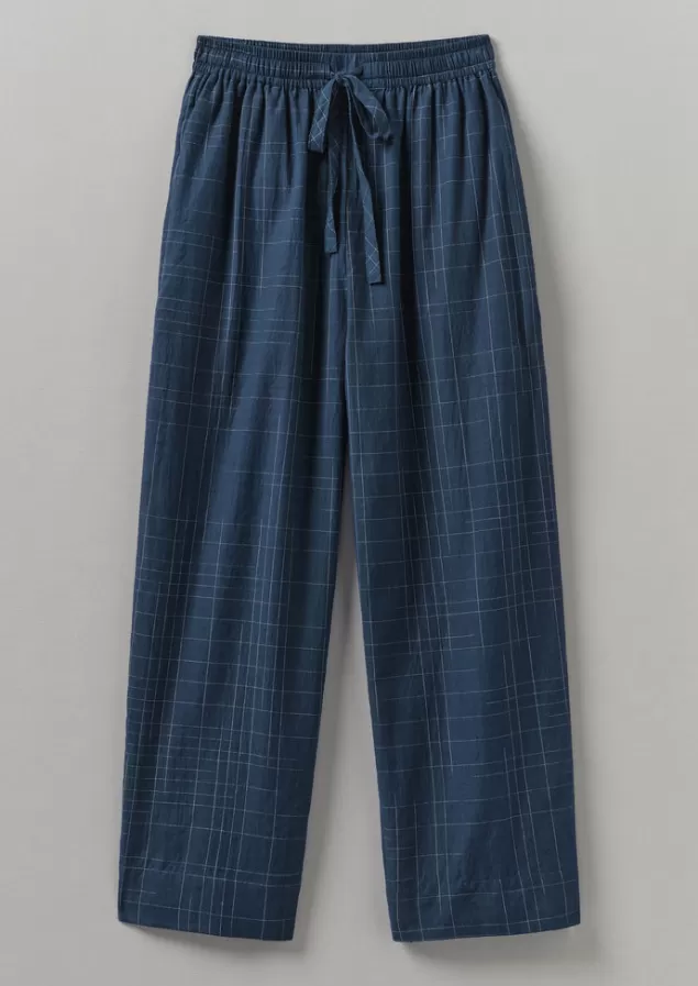 Women Toast Sketched Check Cotton Pyjama Trousers