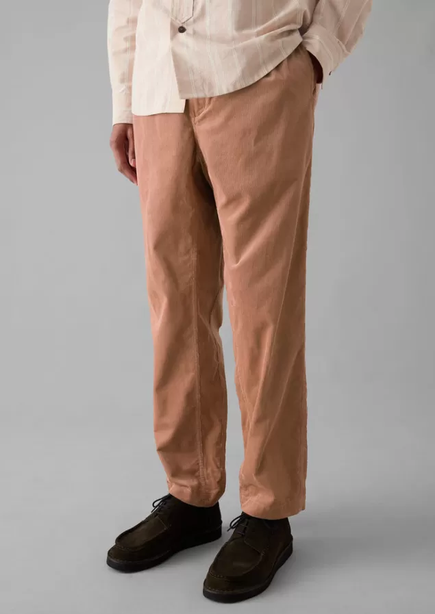 Toast Soft Organic Cord Drawstring Trousers