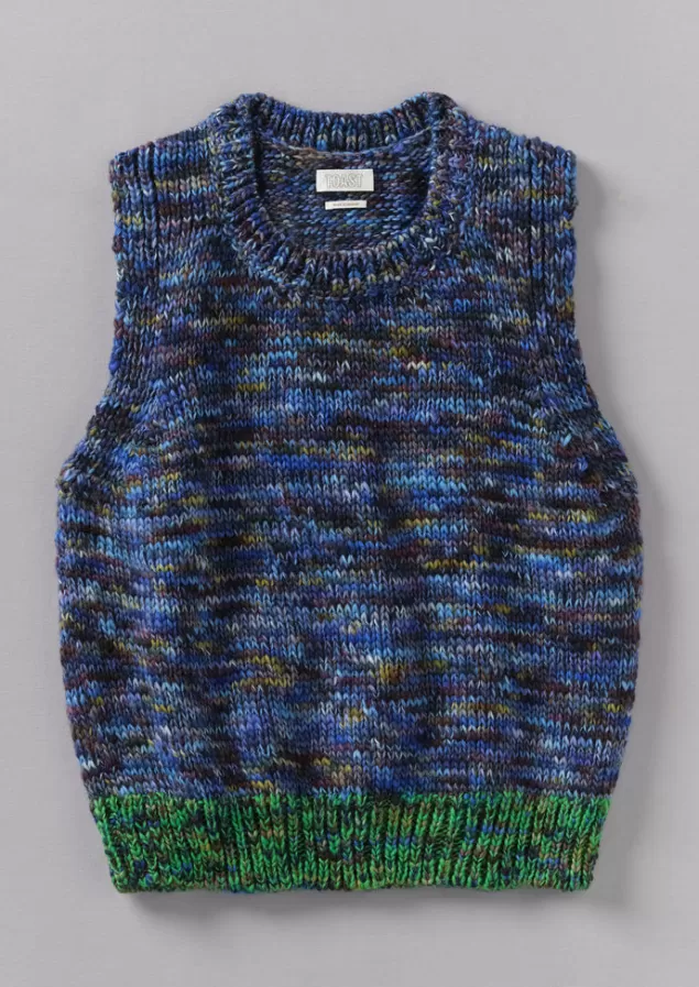 Women Toast Space Dyed Wool Knitted Tank