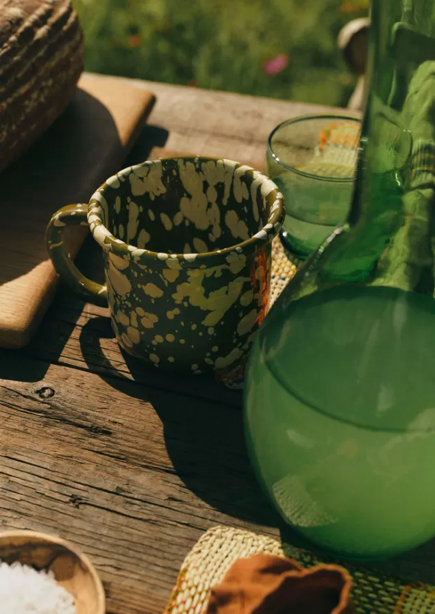 Toast Splatter Enamel Mug