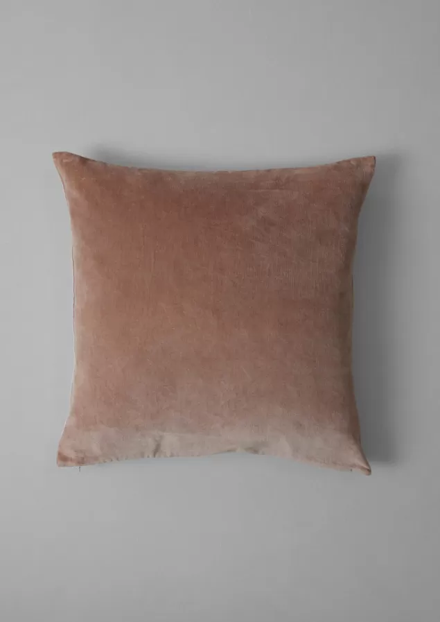 Toast Square Velvet Cushion Cover