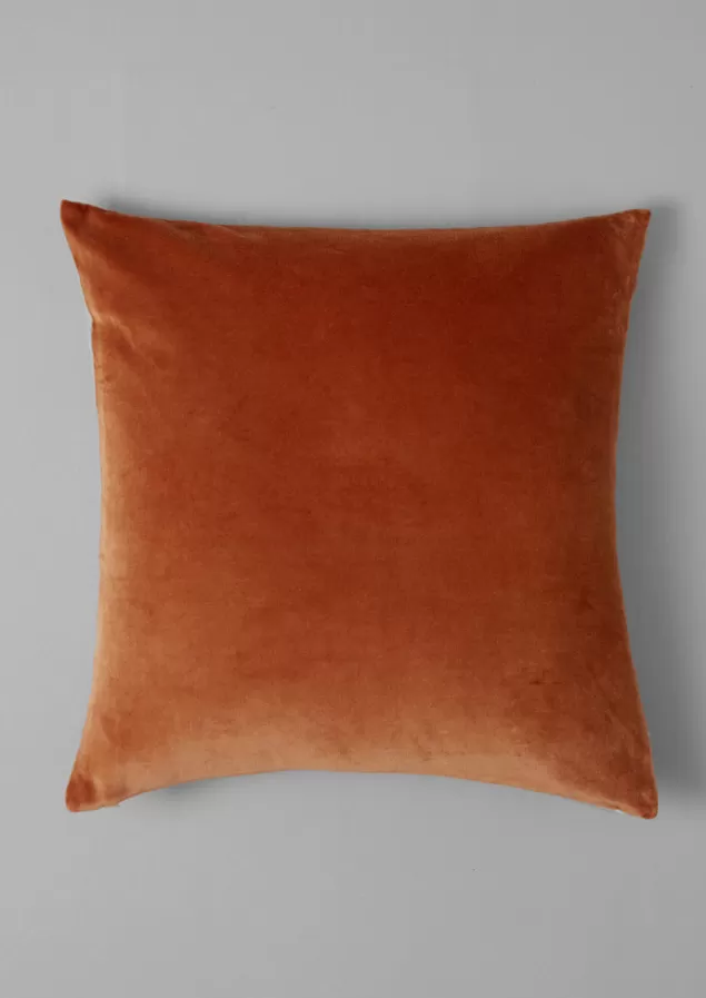 Toast Square Velvet Cushion Cover