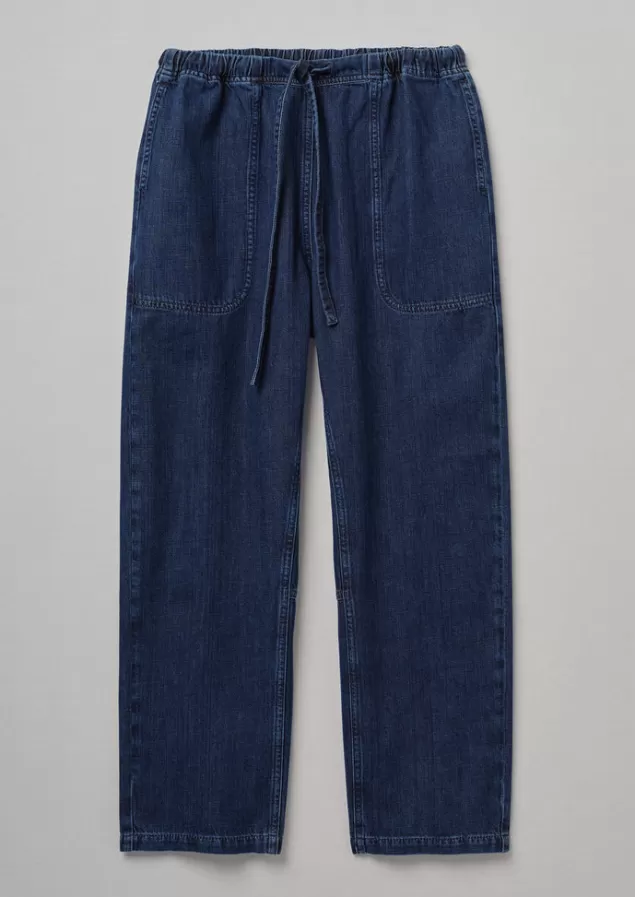 Women Toast Suki Panelled Denim Trousers