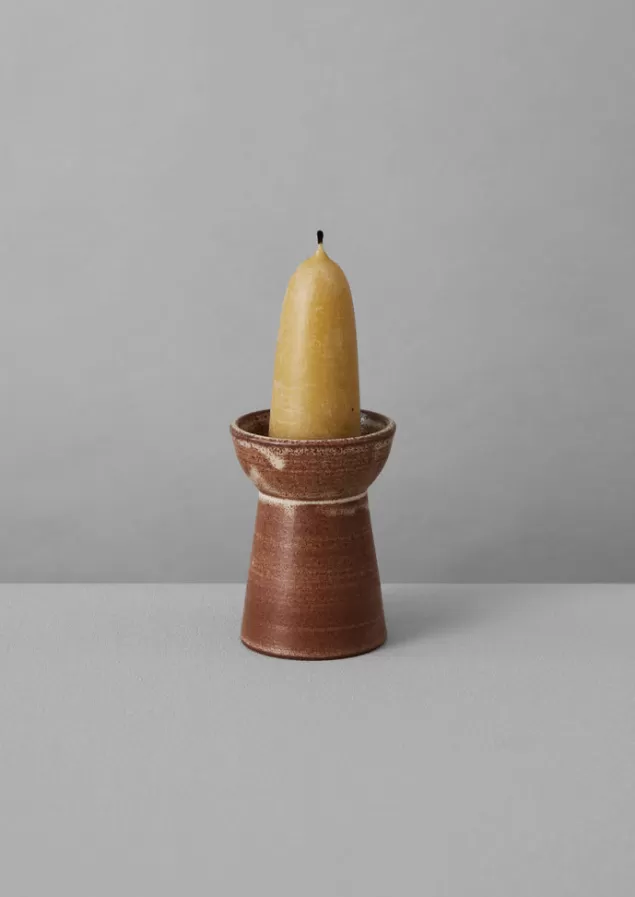 Toast SZ Ceramics Pillar Candle Holder