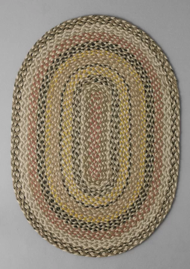 Toast The Braided Rug Company Organic Jute Doormat