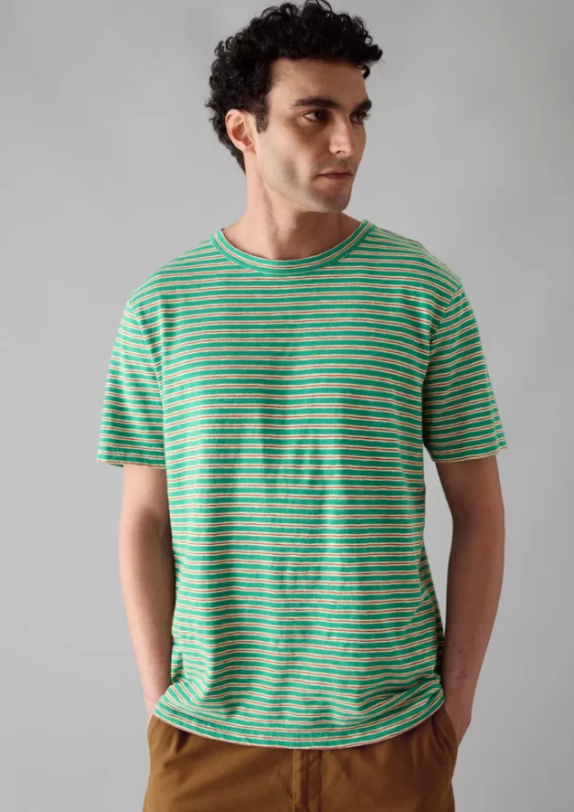 Toast Theo Organic Cotton Stripe Short Sleeve Tee