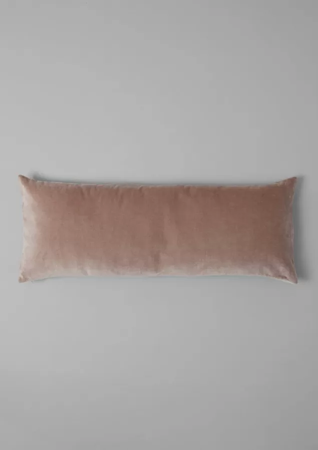 Toast Velvet Bolster Cushion