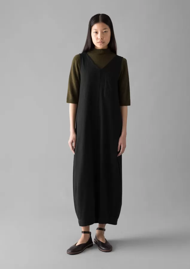 Women Toast V-Neck Cotton Jersey Dress