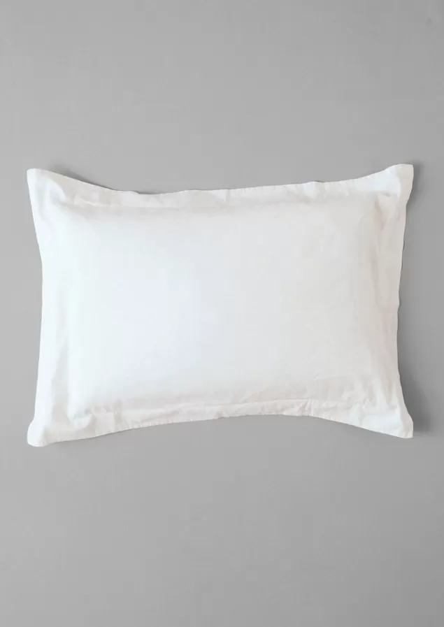 Toast Washed Linen Cotton Oxford Pillowcase Set