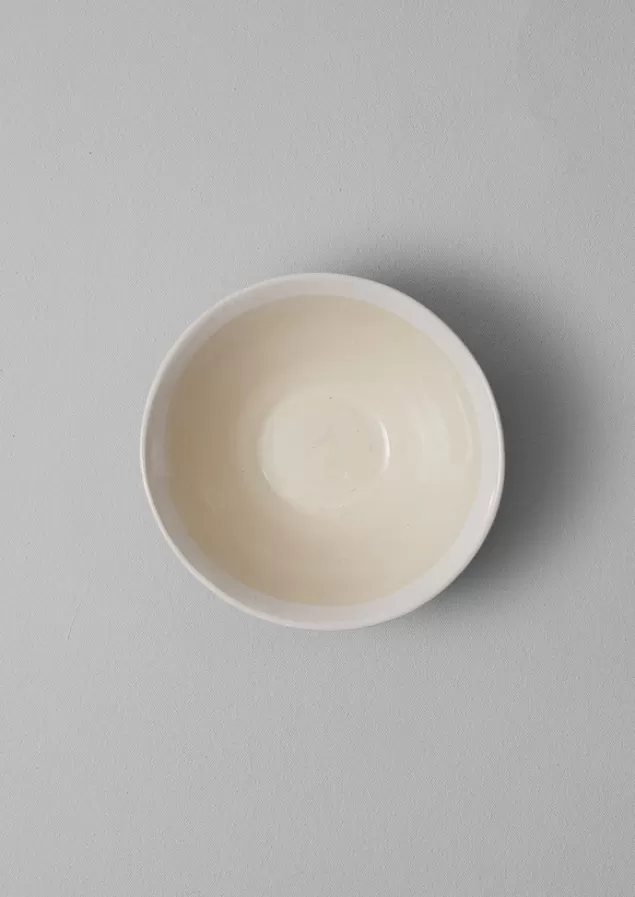 Toast Wonki Ware White Wash Pasta Bowl