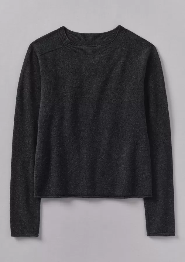 Women Toast Wool Cashmere Neat Sweater