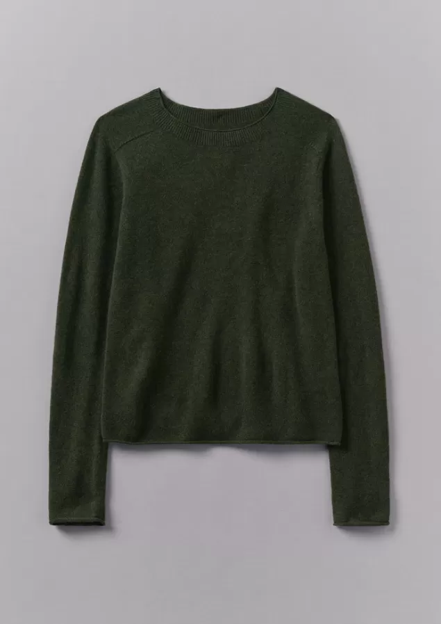 Women Toast Wool Cashmere Neat Sweater