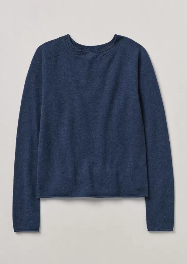 Women Toast Wool Cashmere Neat Sweater