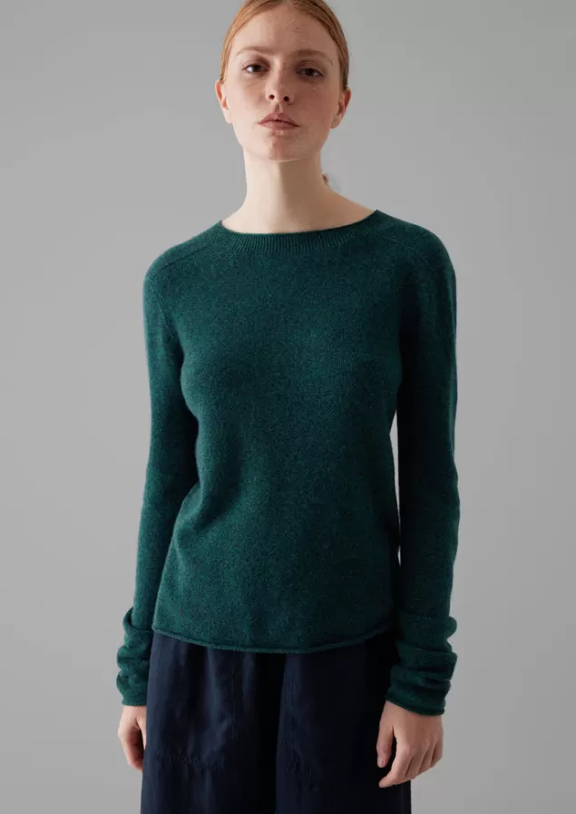 Women Toast Wool Cashmere Neat Sweater