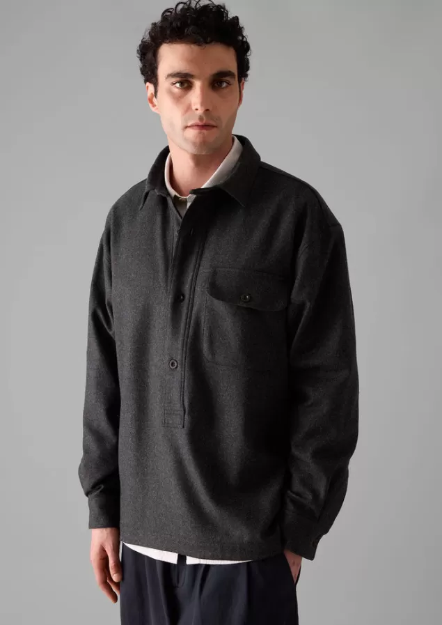 Toast Wool Cashmere Overshirt