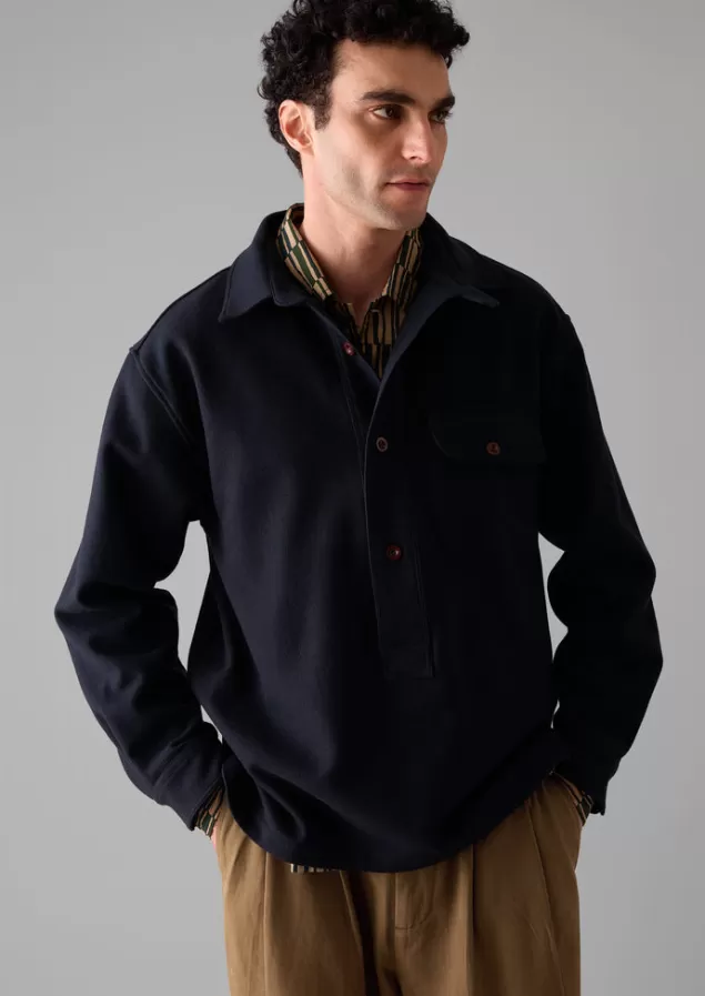 Toast Wool Cashmere Overshirt